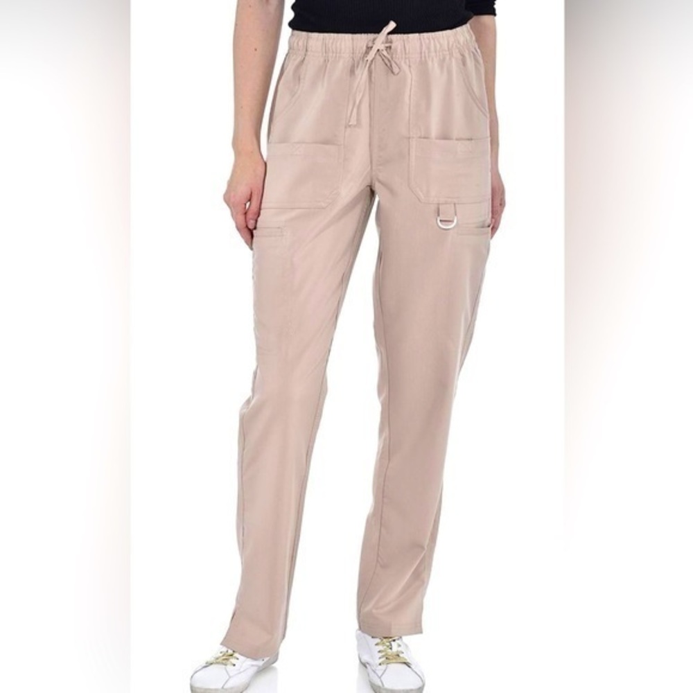 Marilyn Monroe women’s 8 pocket midrise straight leg scrub pants size 2X NEW